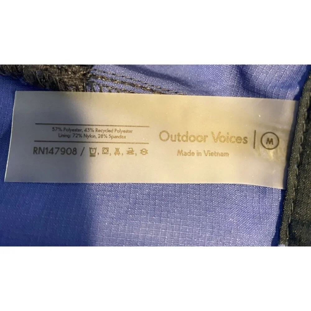 NWT Outdoor Voices Solar Cool Boardshorts Shorts 6